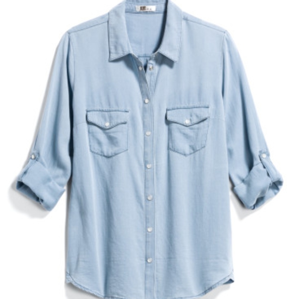 Geni Chambray Cotton Shirt